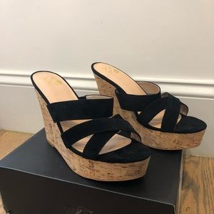 Colin Stuart Wedge Sandals